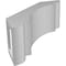 Ekena Millwork 3 1/2-in. W x 8-in. D x 8-in. H Olympic Architectural Grade PVC Knee Brace BRCP035X08X08OLY - alternate 3